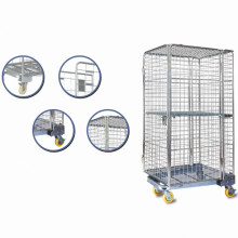 Large Capacity Metal Roll Wire Container for Storage by Yuanda Commercial Equipments